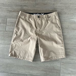 Hurley khaki shorts